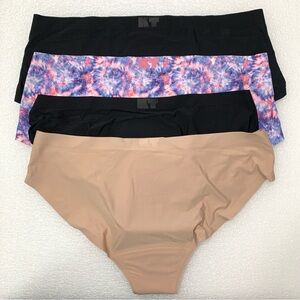 Knix KT Leakproof Boyshort and Bikini Panties - 4Pk Size XXL